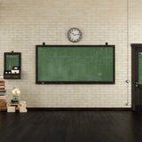 Back to School Empty Retro Classroom Backdrop DBD7-45