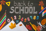 Back to School Chalkboard Drawings Backdrop DBD7-70