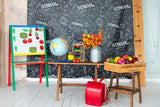 Back to School Classroom Blackboard Backdrop DBD7-9