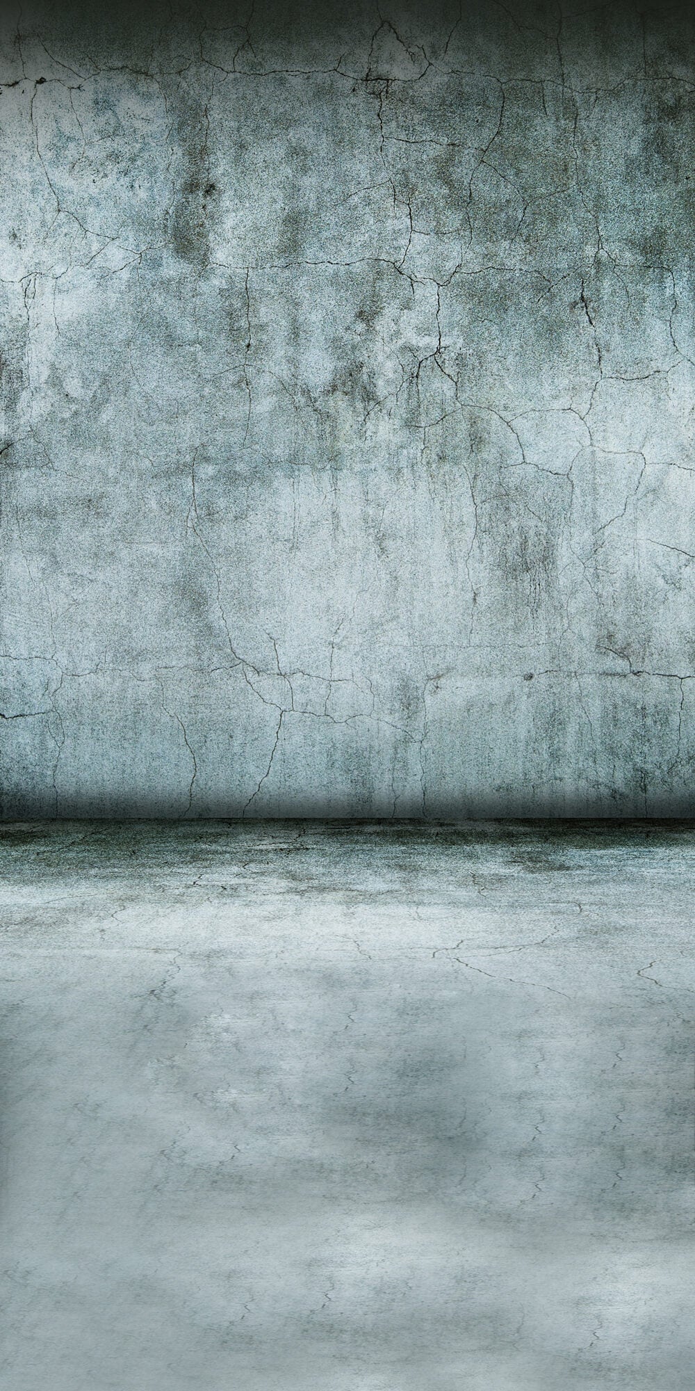 Cracked Concrete Wall Sweep Abstract Backdrop GA-999