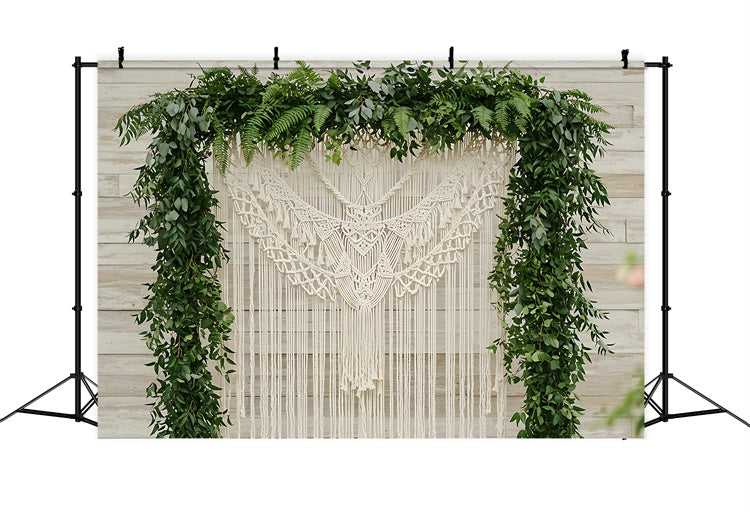 Boho Backdrop Macrame Leaf Archway Decor Backdrop GQ2-76