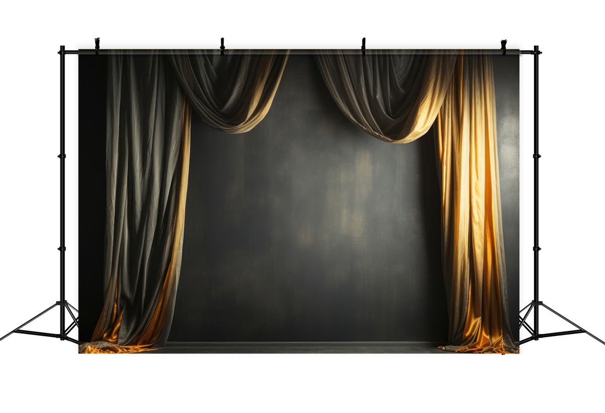 Mother's Day Backdrop Ideas Luxury Black Gold Curtain Backdrop GQ2-92