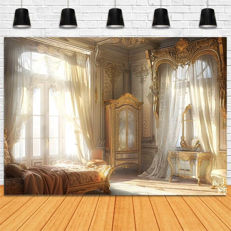 Mother's Day Backdrop Ideas Dreamy Sunlit Opulent Room Backdrop GQ2-98