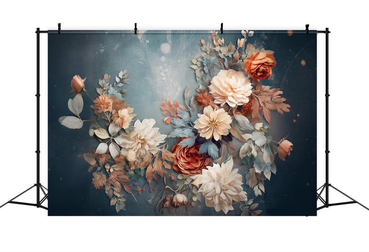 Artistic Backdrop Midnight Floral Serenity Backdrop GTY-101