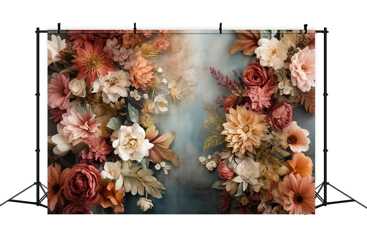 Artistic Backdrops Refined Vintage Floral Charm Backdrop GTY-105