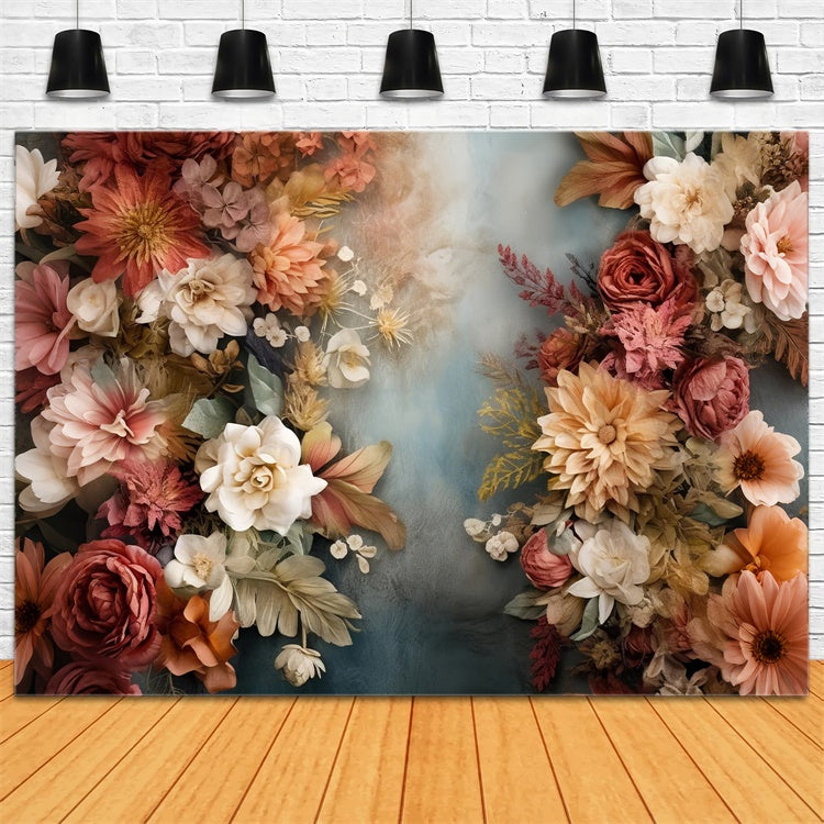 Artistic Backdrops Refined Vintage Floral Charm Backdrop GTY-105