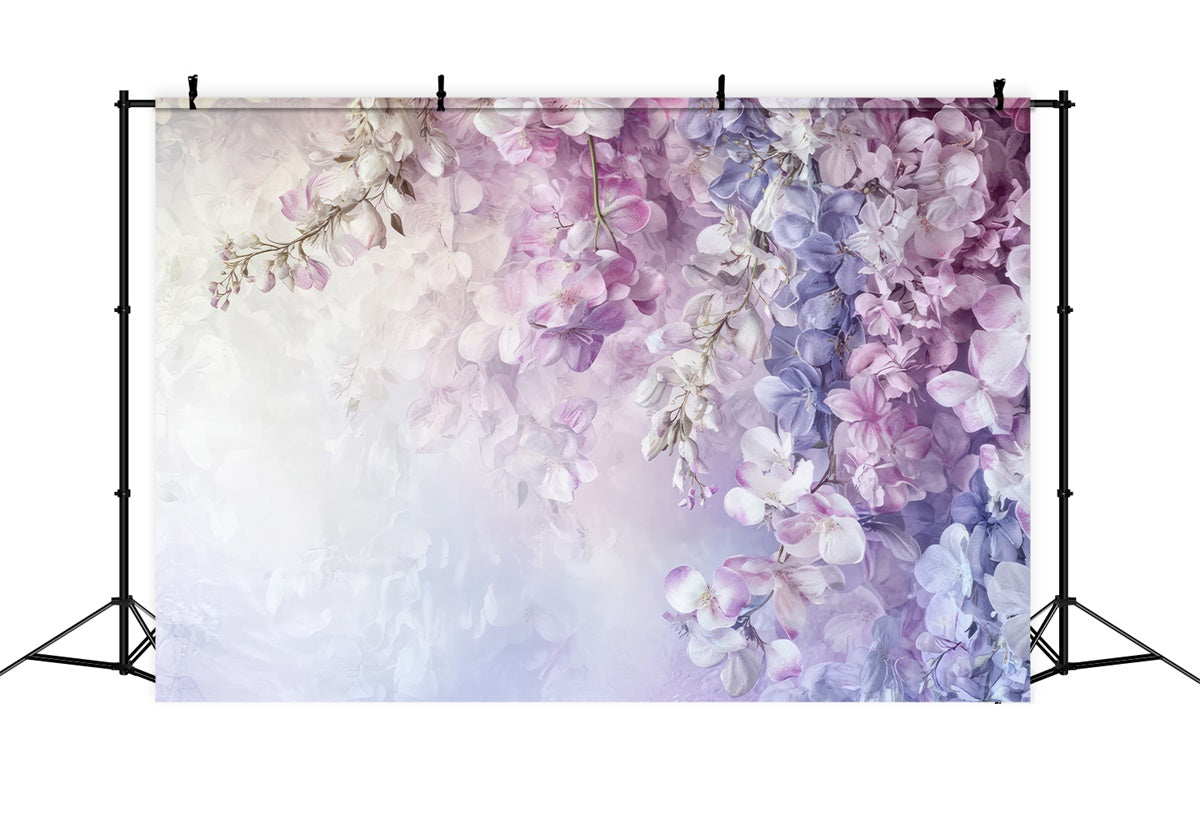 Artistic Backdrop Romantic Wisteria Blooms Backdrop GTY-107