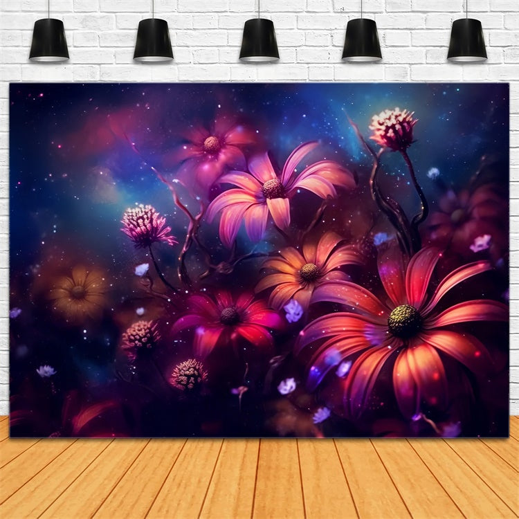 Backdrop Fine Art Mystical Midnight Blossoms Backdrop GTY-111