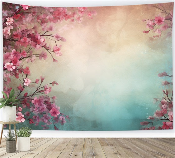 Fine Art Backdrops Dreamy Pink Cherry Blossom Backdrop GTY-67