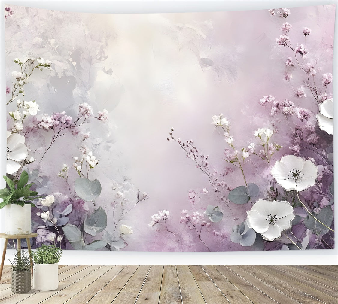 Artistic Backdrop Lavender Floral Dream Backdrop GTY-69