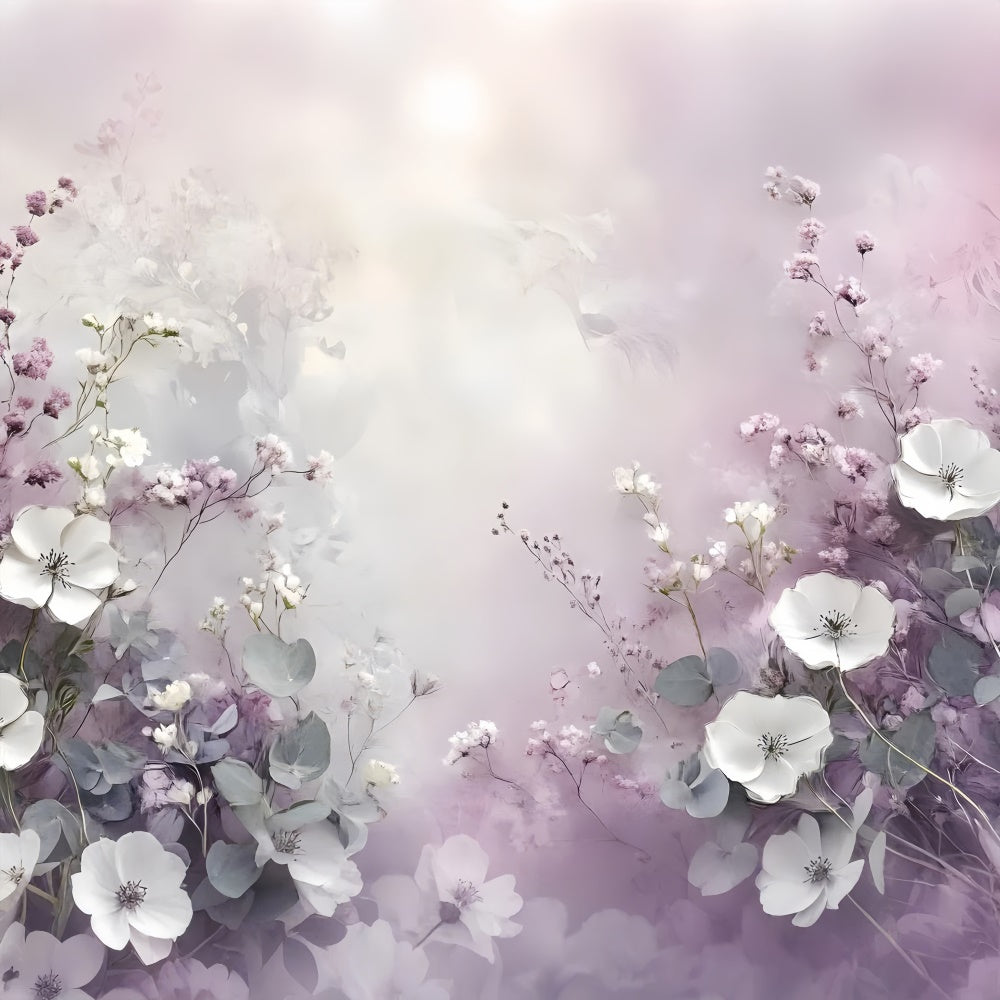 Artistic Backdrop Lavender Floral Dream Backdrop GTY-69