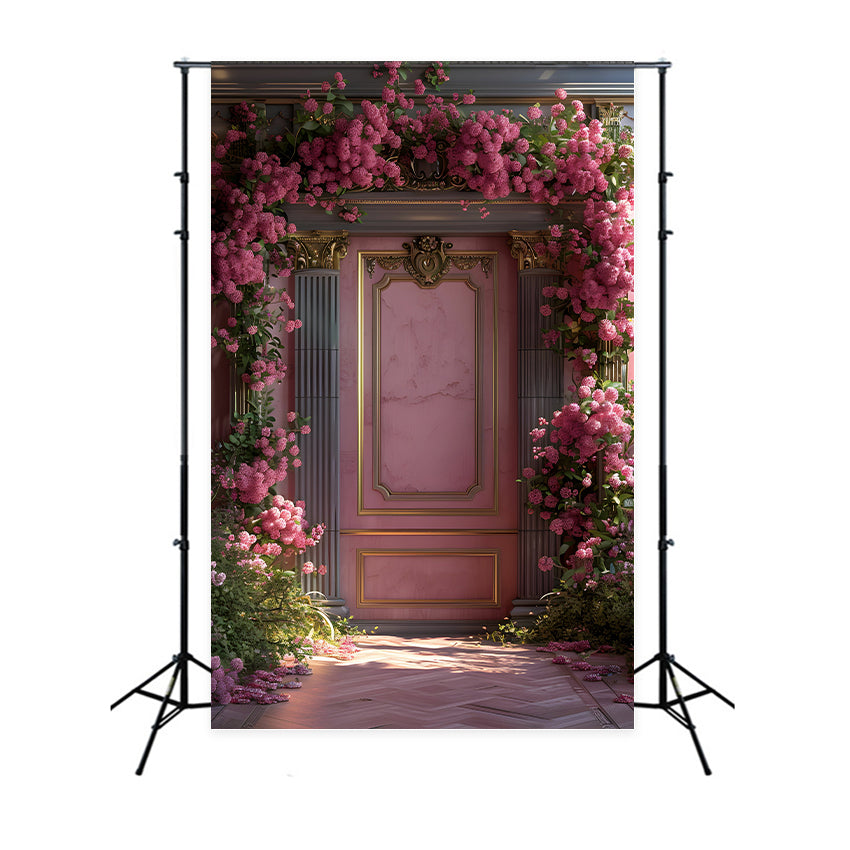 Artistic Backdrops Romantic Baroque Flower Wall Backdrop GTY-75