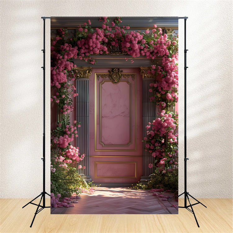 Artistic Backdrops Romantic Baroque Flower Wall Backdrop GTY-75