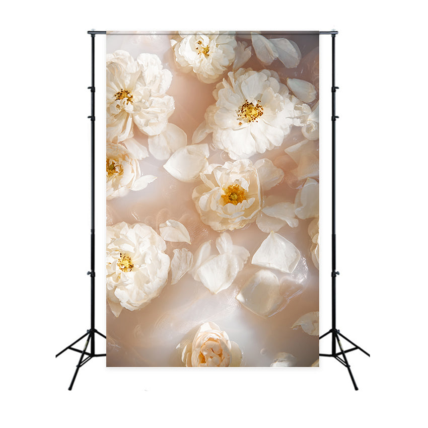 Maternity Backdrops Soft Elegance Floating Petals Backdrop GTY2-41