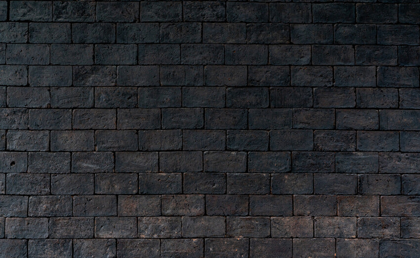 Black Grunge Brick Wall Photography Backdrops J03803