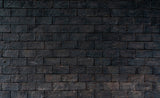 Black Grunge Brick Wall Photography Backdrops J03803