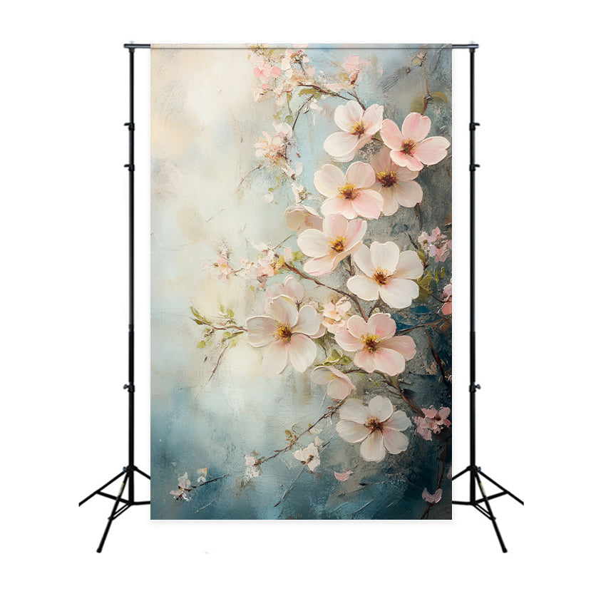 Photography Backdrops Spring Pastel Floral Art Backdrop LXX1-137