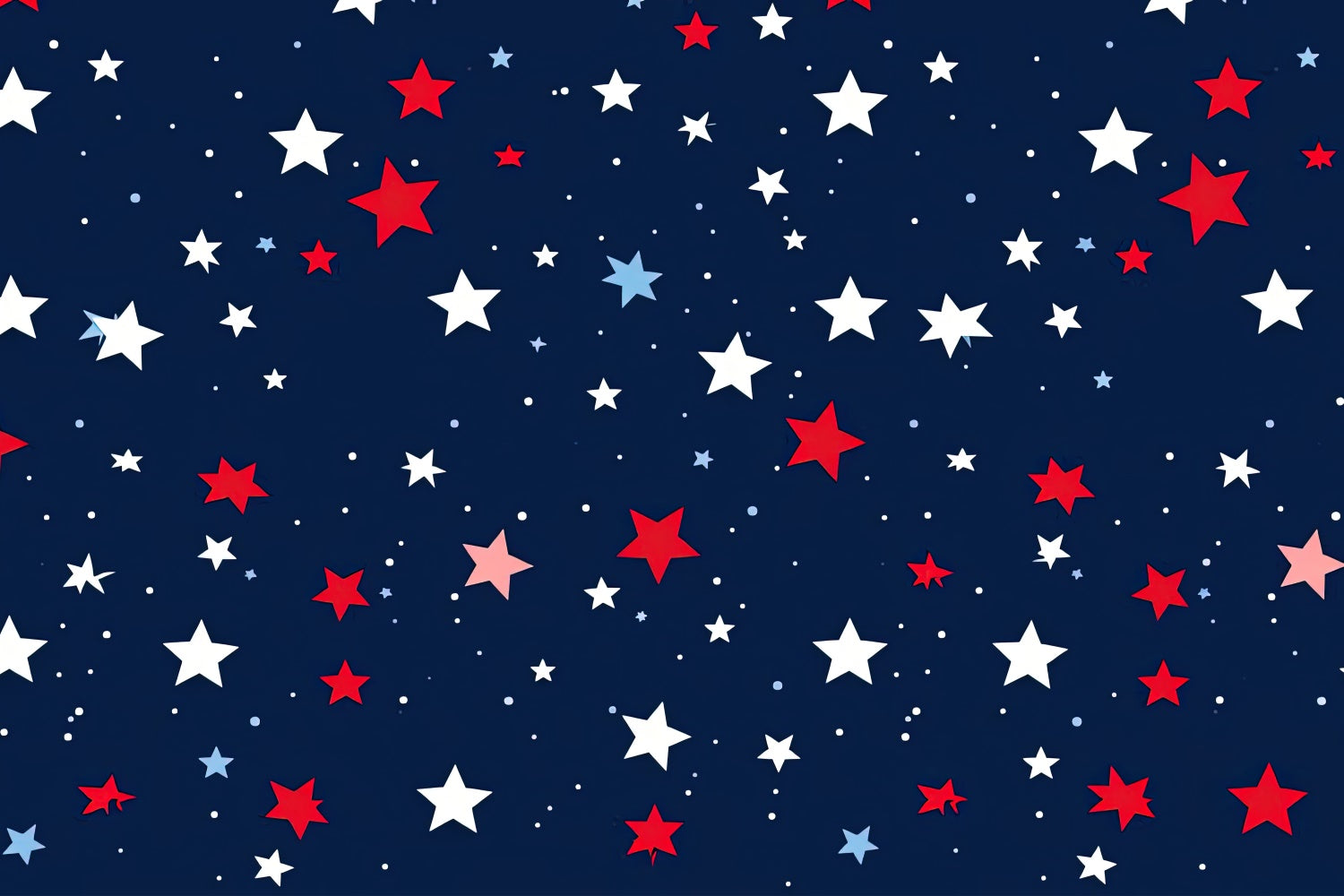 American Flag Backdrops Patriotic Red White Blue Stars Backdrop LXX1-197