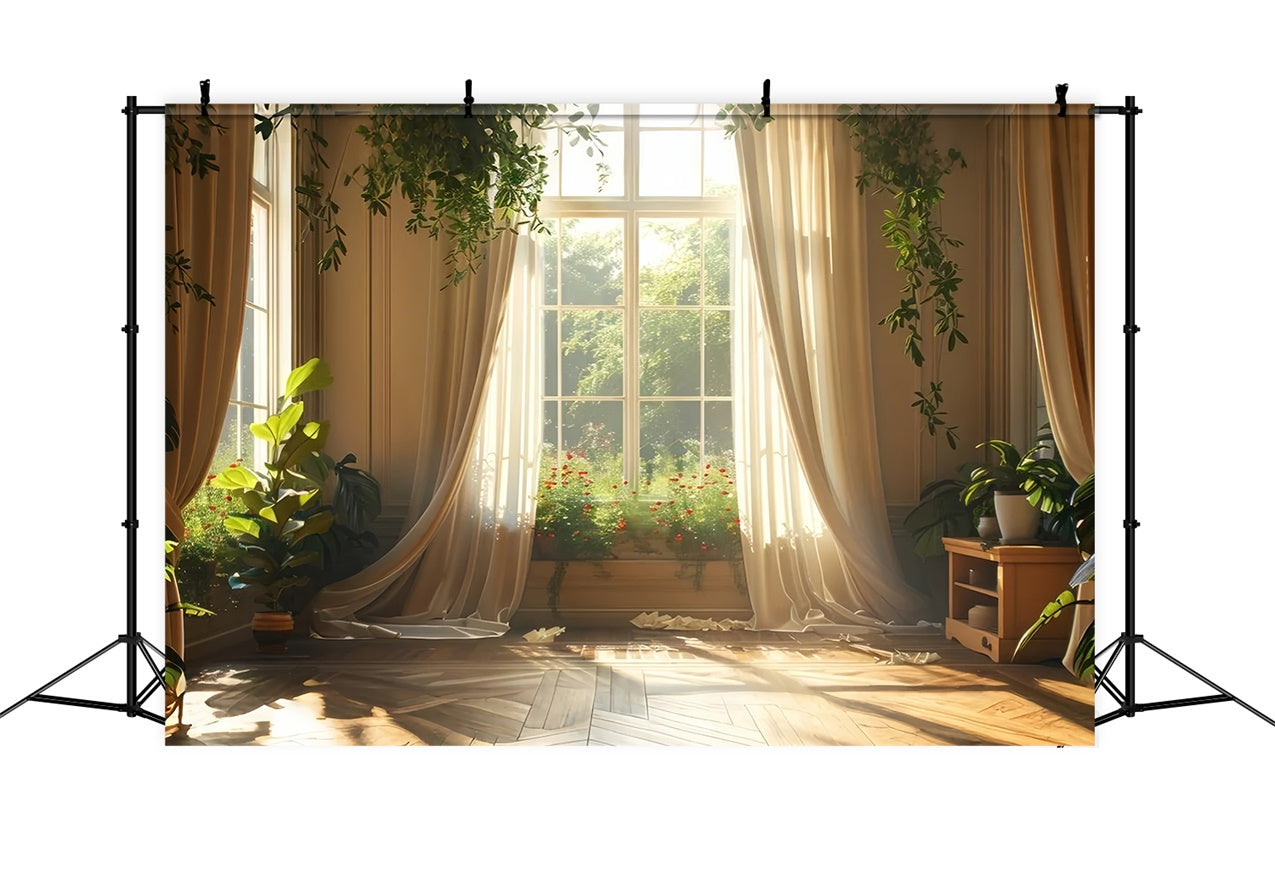 Pet Photography Backdrop Sunlight Window Scene Backdrop LXX1-278