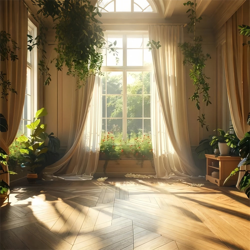 Pet Photography Backdrop Sunlight Window Scene Backdrop LXX1-278