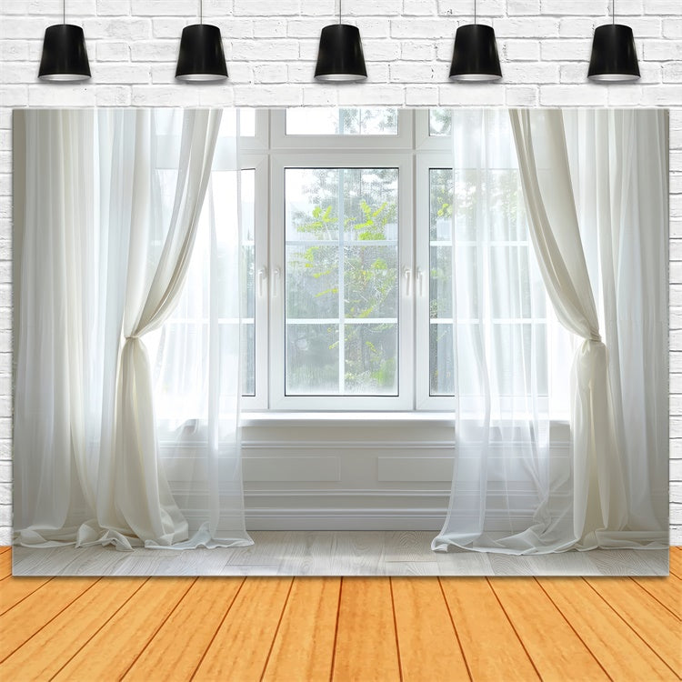 Backdrop Pet Minimalist Sunlit Window Photography Backdrop LXX1-281