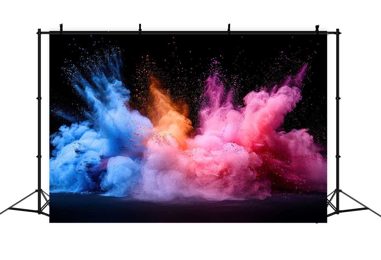 Pet Photography Backdrops Dynamic Burst Vibrant Colors Backdrop LXX1-288