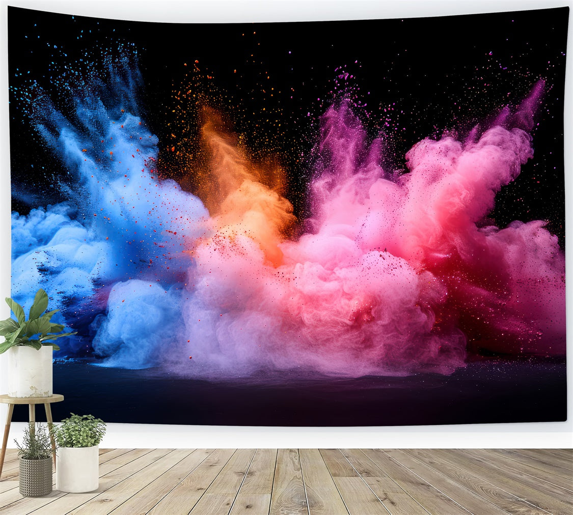 Pet Photography Backdrops Dynamic Burst Vibrant Colors Backdrop LXX1-288