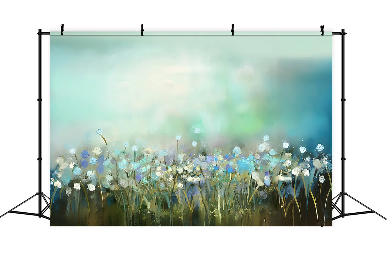 Backdrop Pet Wildflower Meadow Photography Backdrop LXX1-299