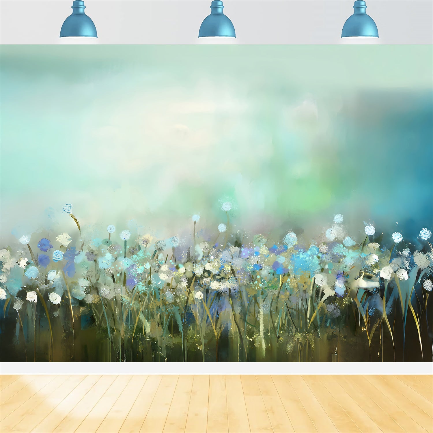 Backdrop Pet Wildflower Meadow Photography Backdrop LXX1-299