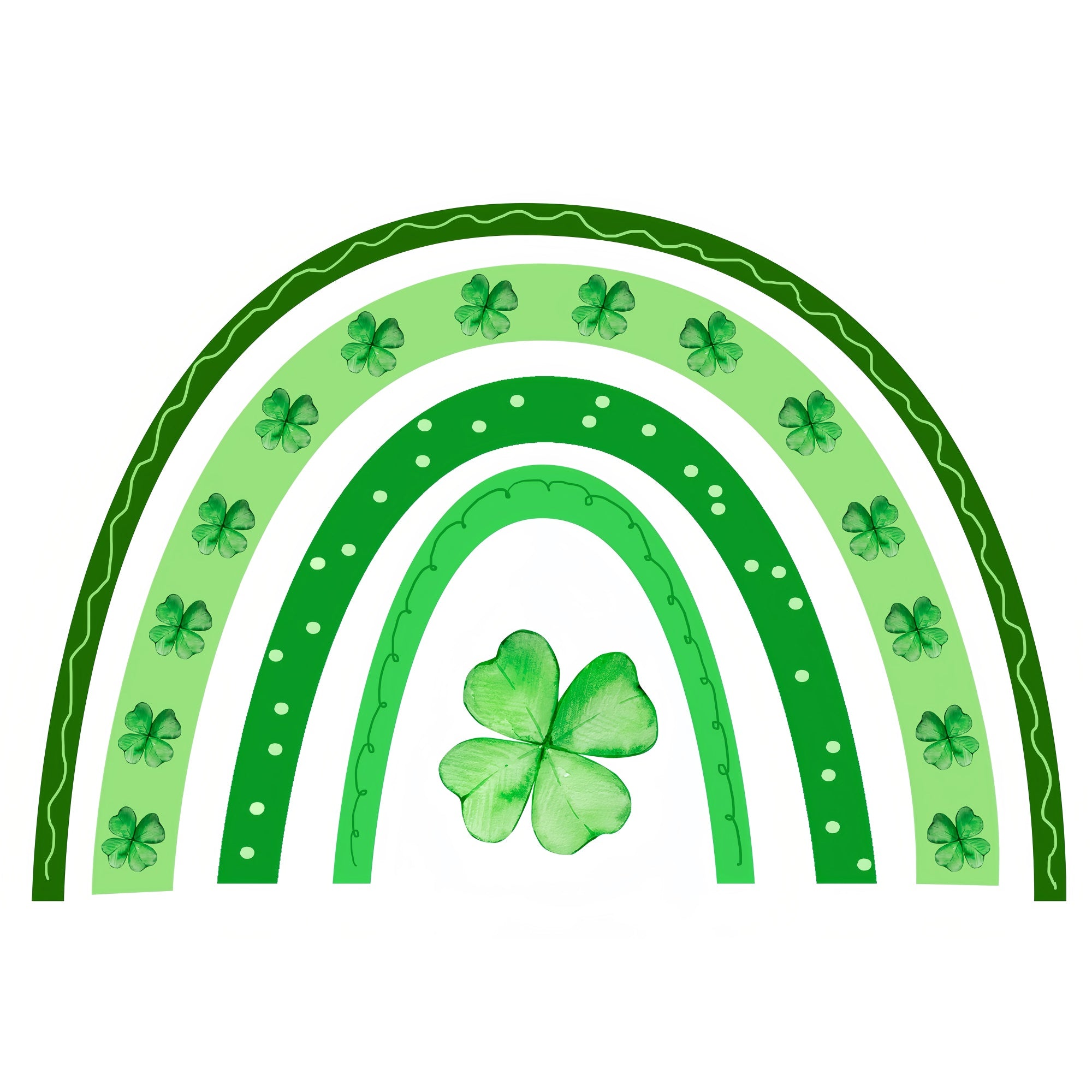 Pet Photography Backdrop St. Patrick's Clover Rainbow Festive Backdrop LXX1-300