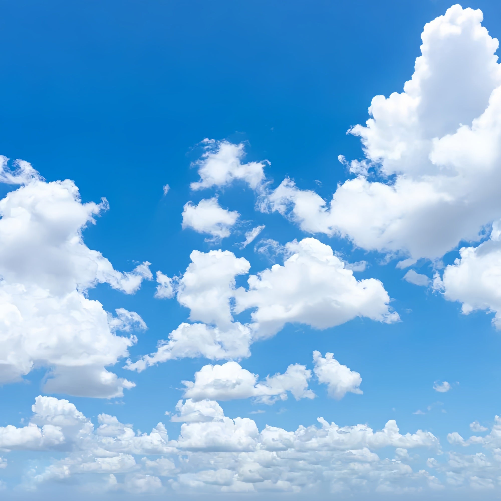 Cloud Photography Backdrop Expansive Sky Puffy Clouds Backdrop LXX1-320