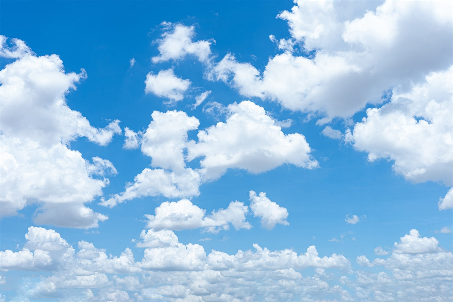 Cloud Photography Backdrop Expansive Sky Puffy Clouds Backdrop LXX1-320