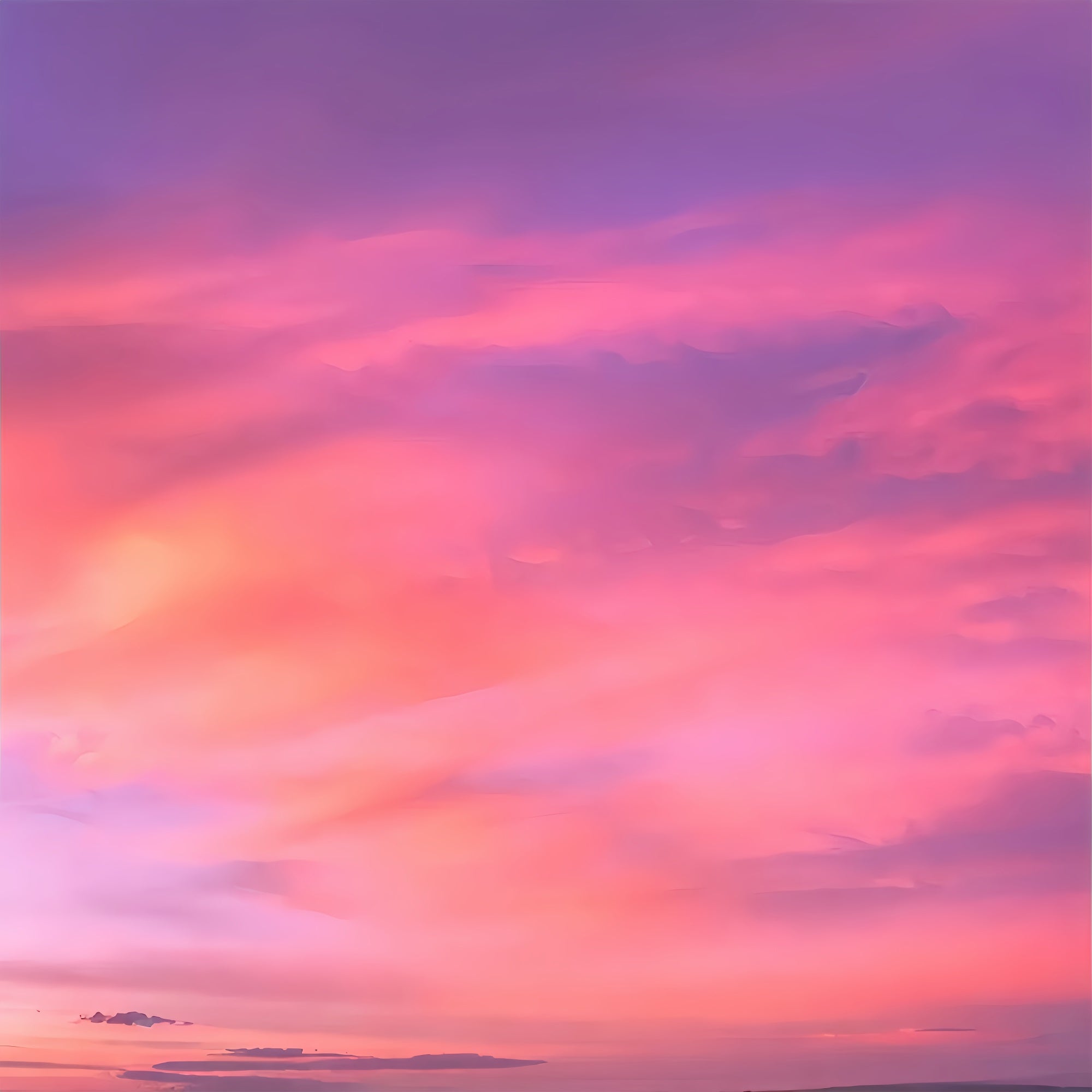 Clouds Photography Backdrop Tranquil Twilight Sky Backdrop LXX1-323