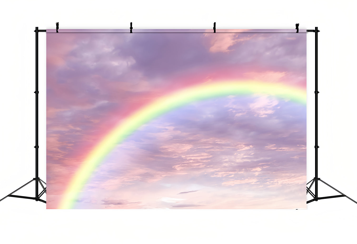 Sky Backdrops Romantic Rainbow Pastel Clouds Backdrop LXX1-328