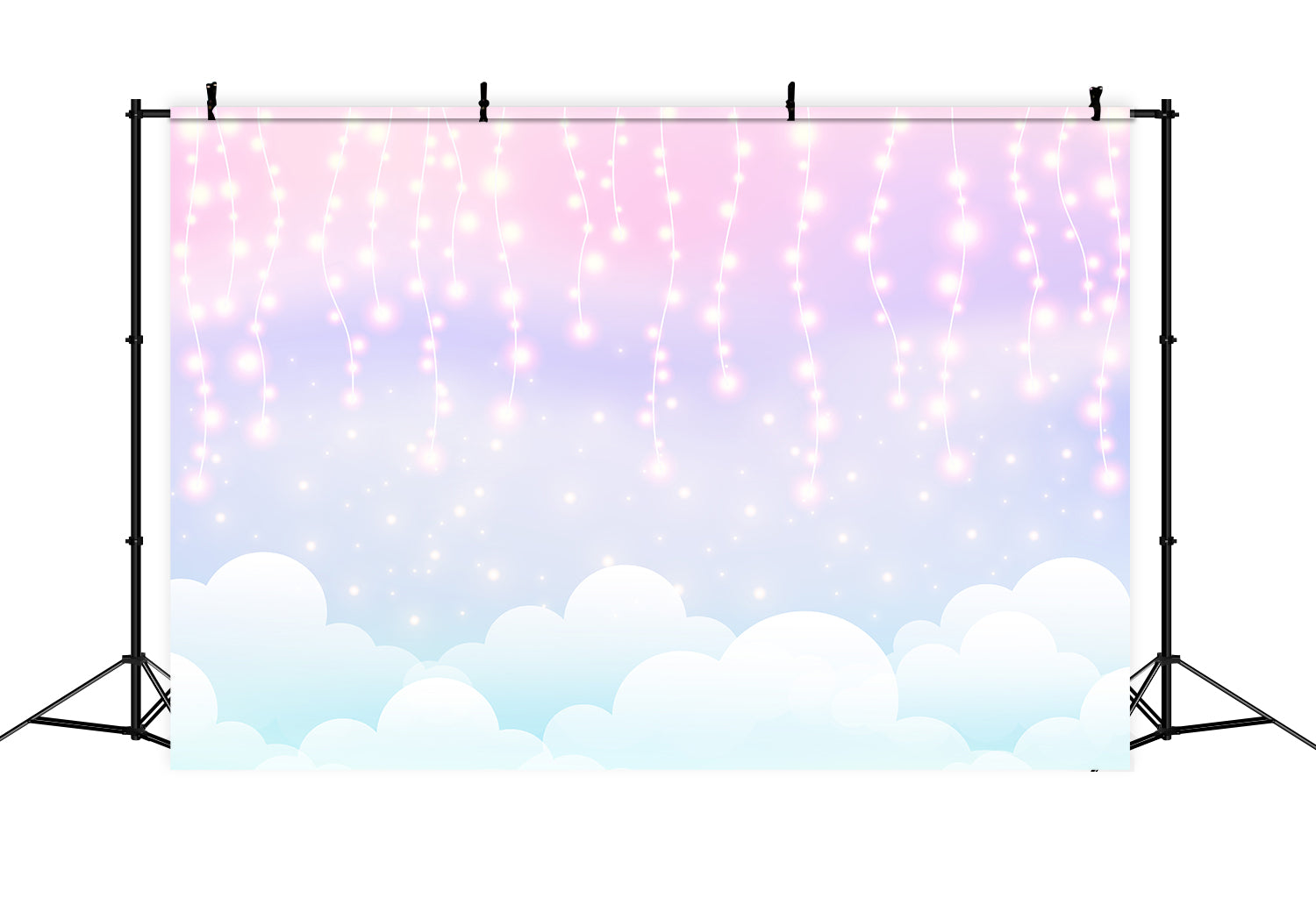 Sky Clouds Backdrop Magical String Lights Backdrop LXX1-330