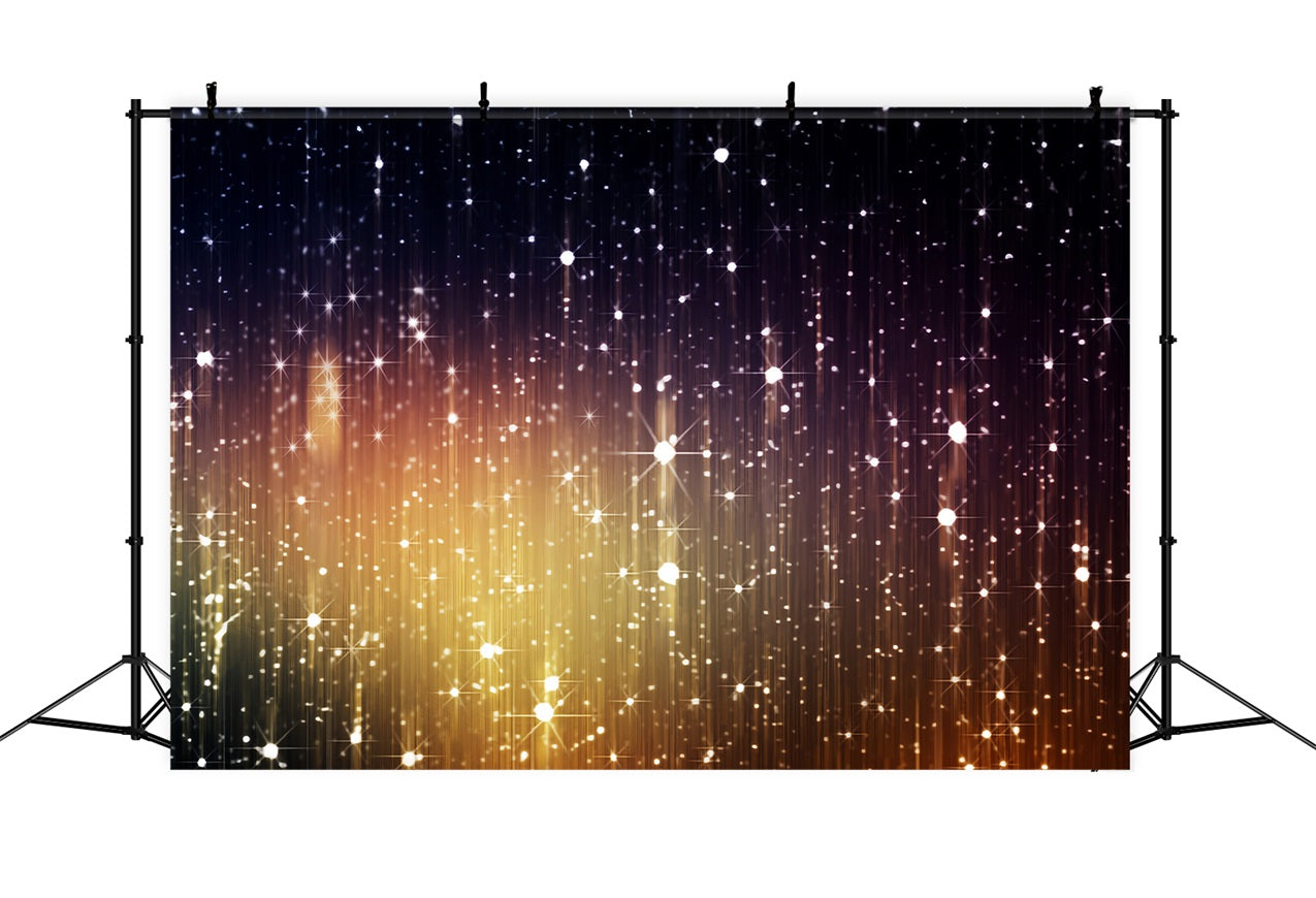 Starry Night Sky Backdrop Radiant Shimmer Backdrop LXX1-349