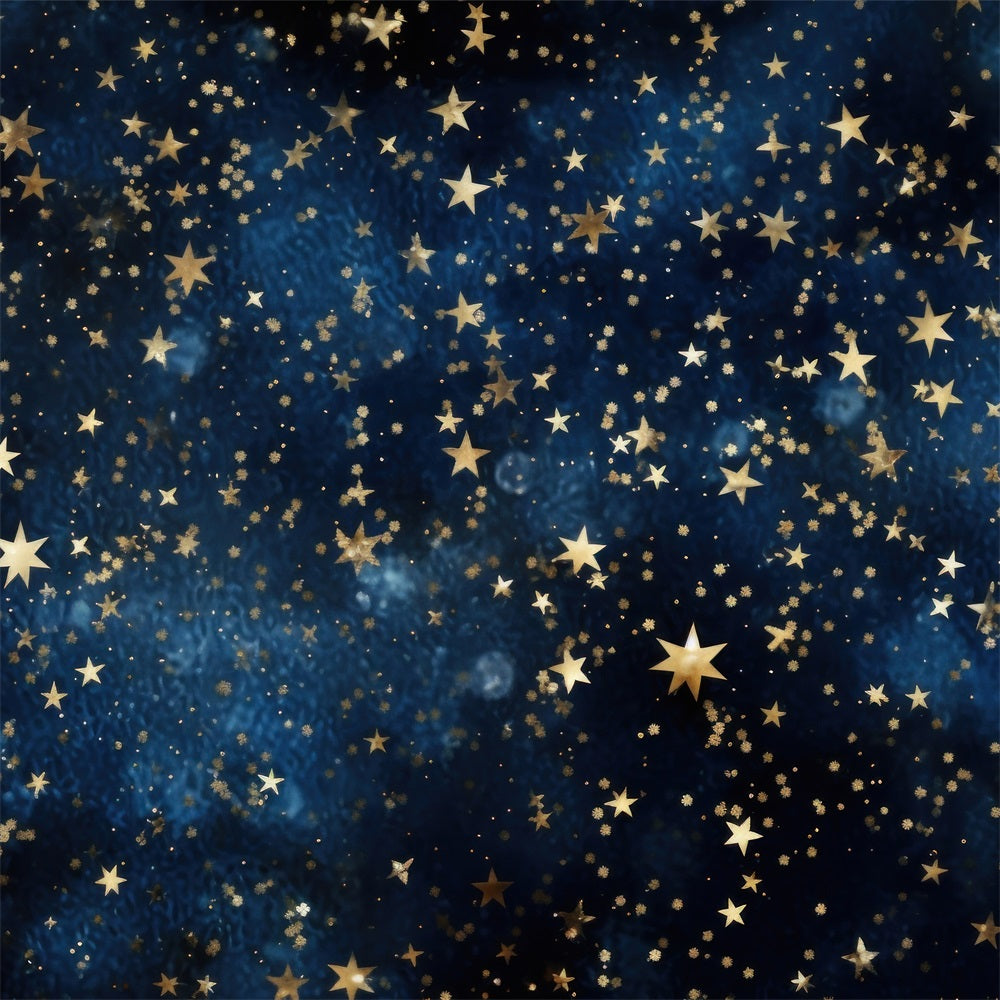 Sky Backdrop Midnight Golden Starry Backdrop LXX1-350