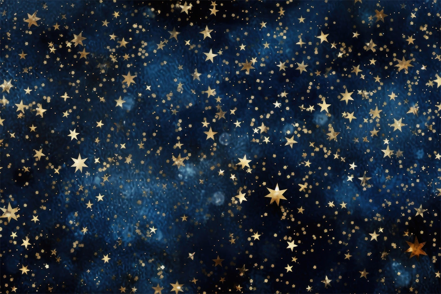 Sky Backdrop Midnight Golden Starry Backdrop LXX1-350