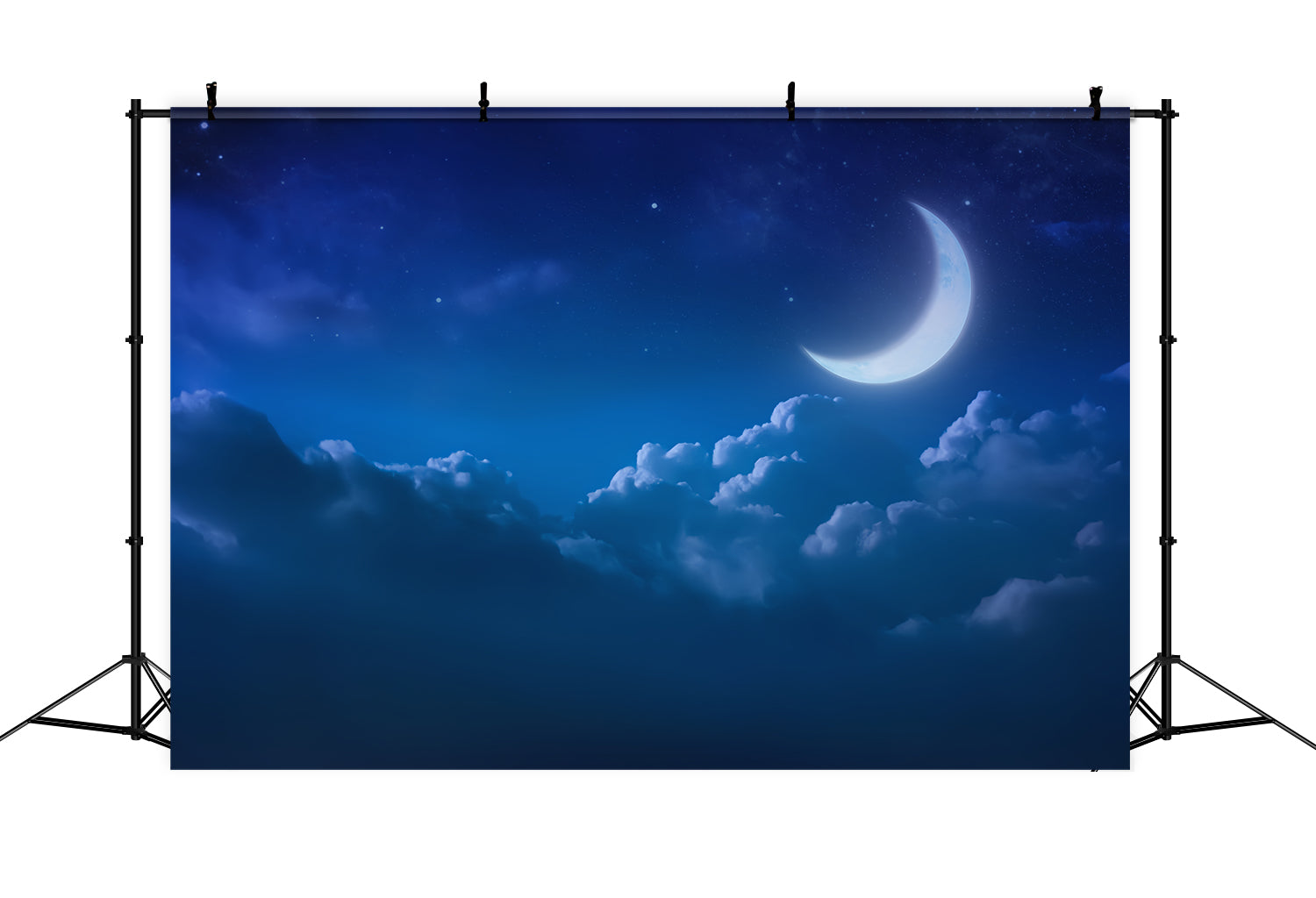 Sky Backdrops Moonlit Tranquility Clouds Backdrop LXX1-354