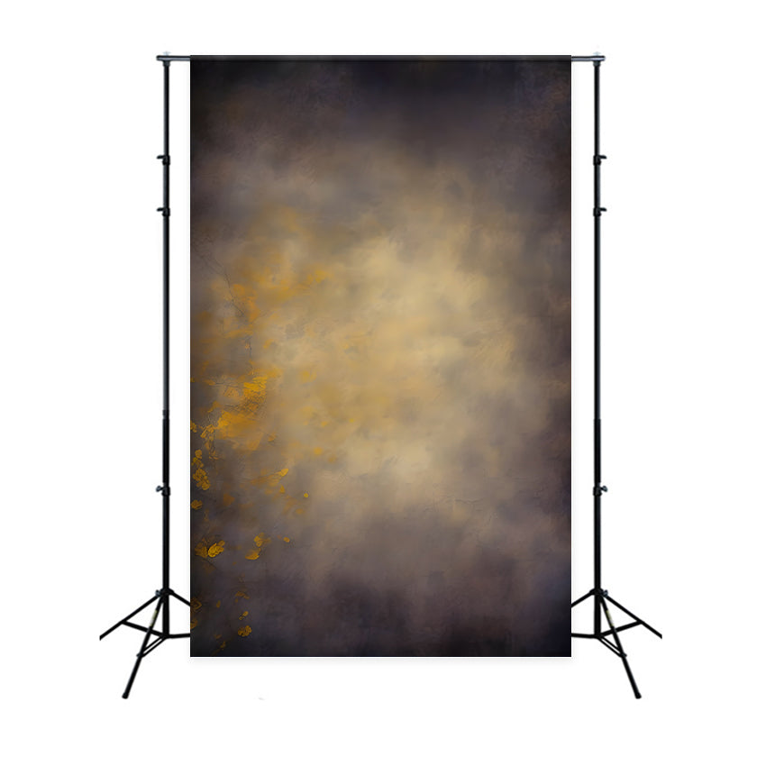 Backdrop Abstract Vintage Golden Smoke Cloudy Backdrop LXX1-374