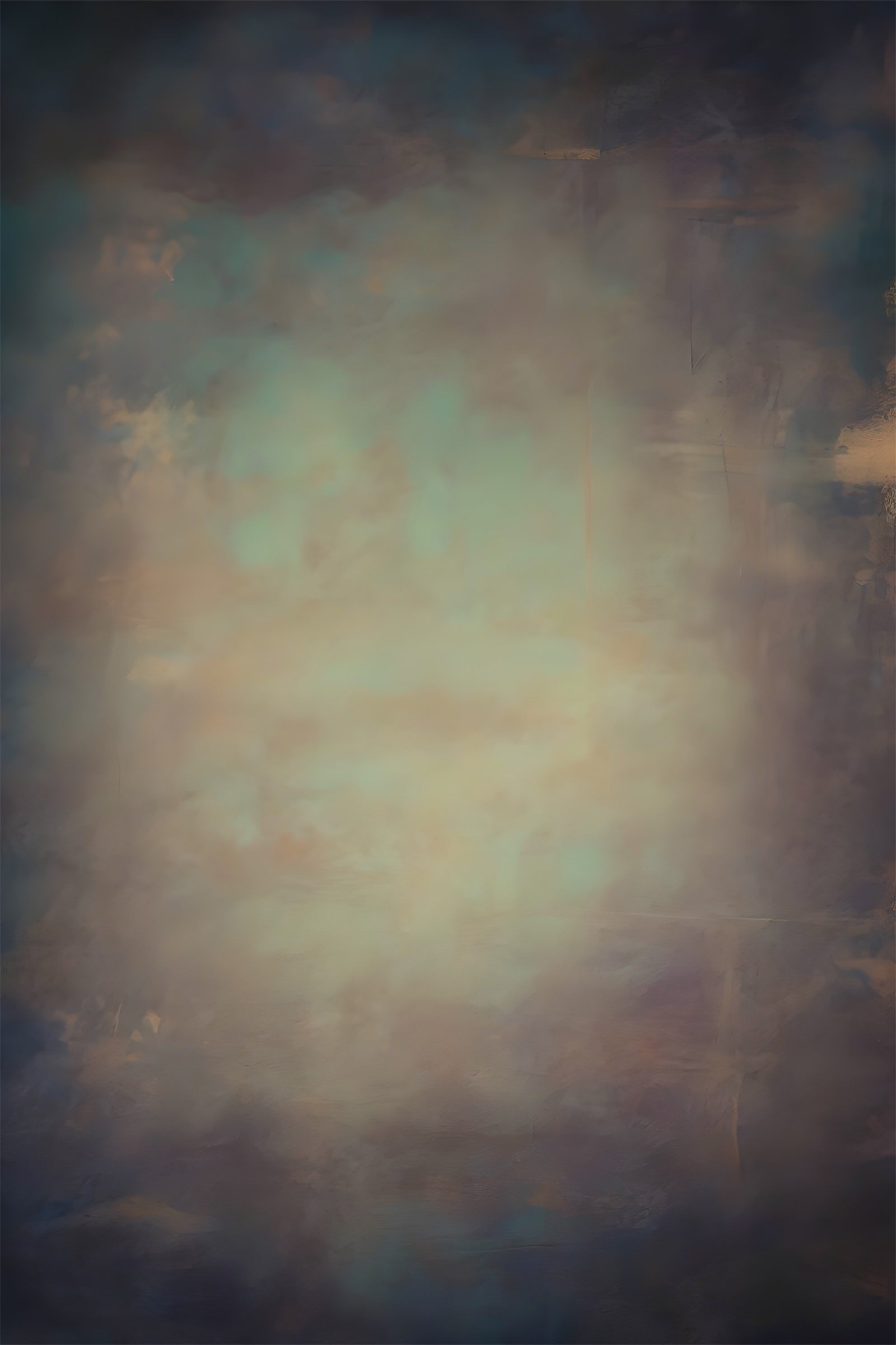 Backdrop Abstract Elegant Cyan Twilight Mist Backdrop LXX1-378