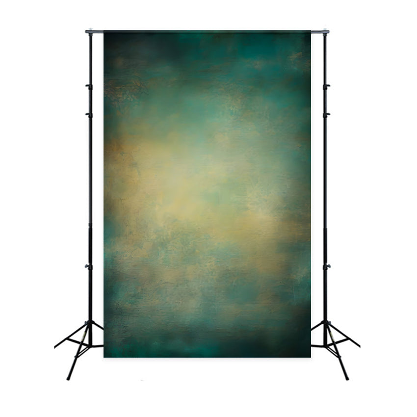 Abstract Photo Backdrop Vintage Teal Misty Texture Backdrop LXX1-379