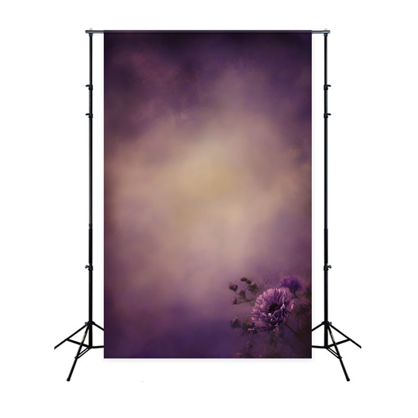 Abstract Photography Backdrops Purple Misty Romantic Backdrop LXX1-391