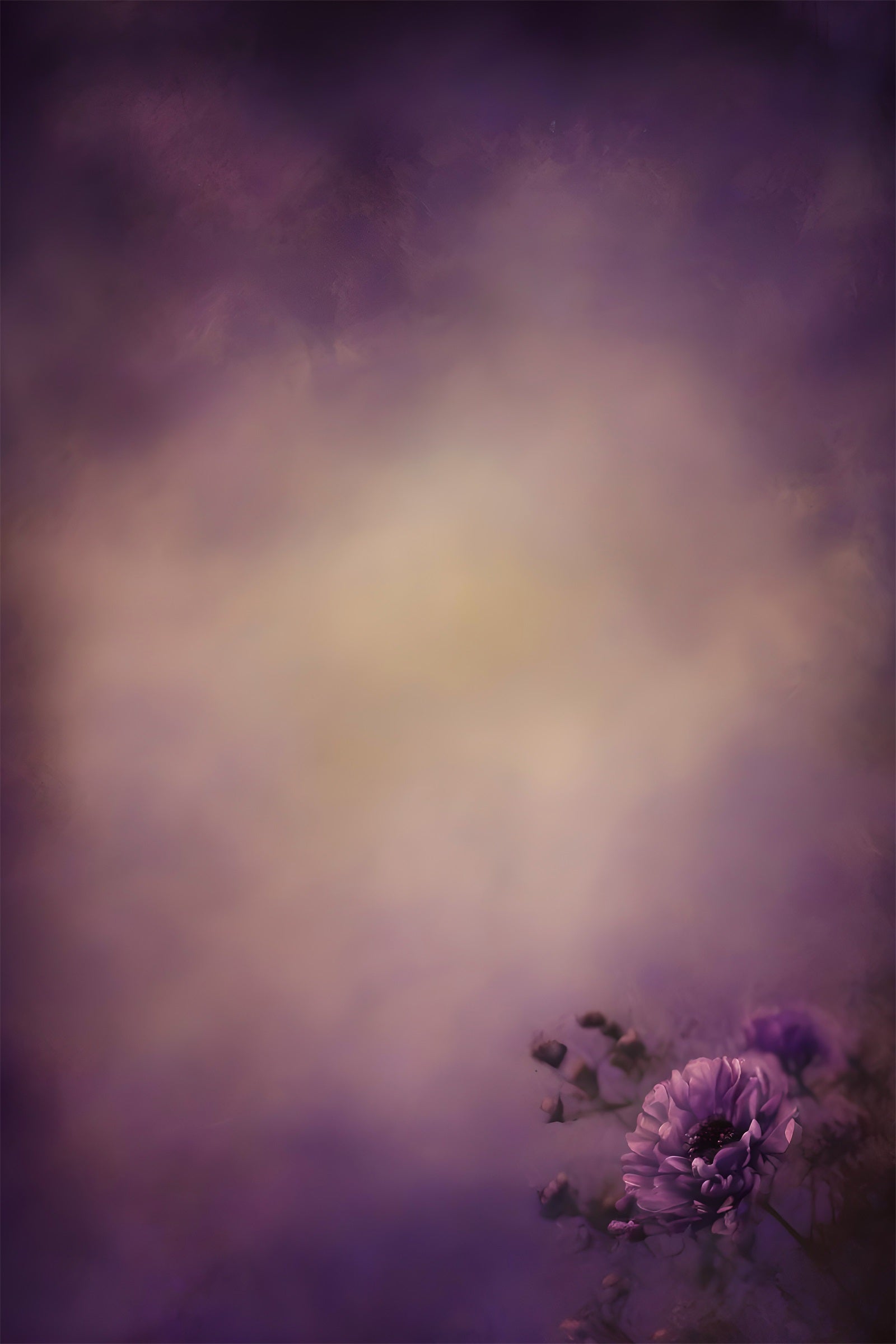 Abstract Photography Backdrops Purple Misty Romantic Backdrop LXX1-391