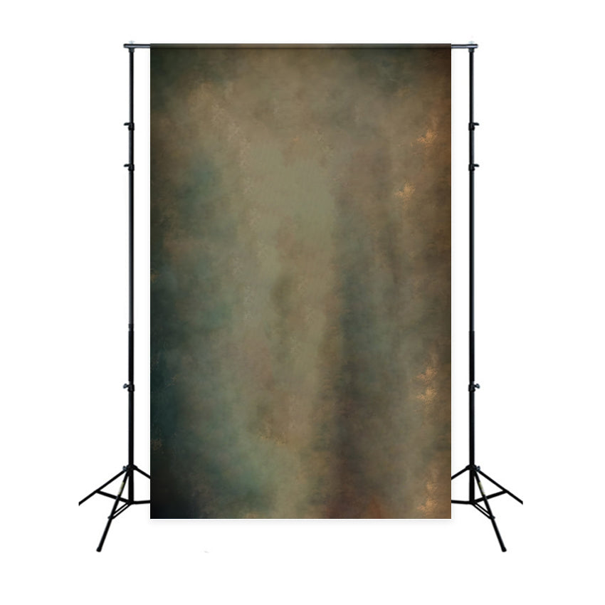 Backdrop Texture Clouded Rustic Olive Green Backdrop LXX1-411