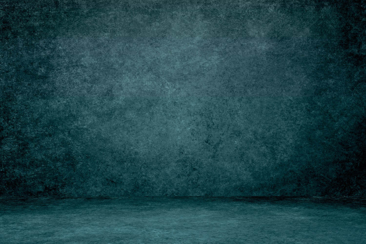 Textured Photography Backdrop Moody Teal Floor Backdrop LXX1-421