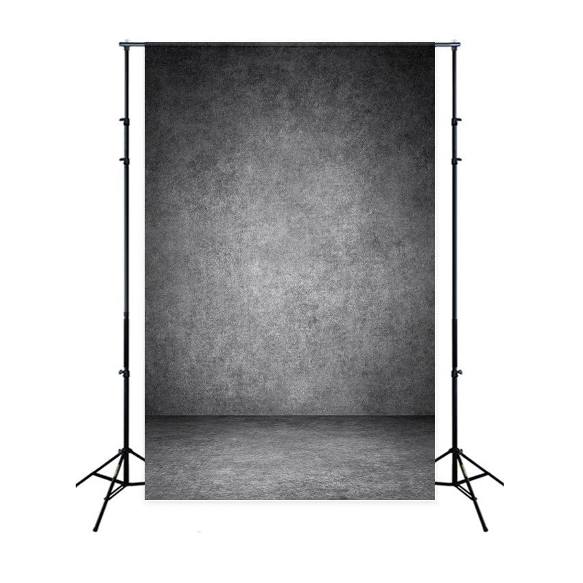 Grey Textured Backdrop Classic Gray Aged Wall Backdrop LXX1-427