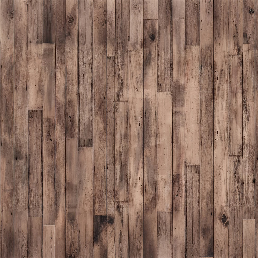 Photography Floor Backdrops Aged Wooden Panel Floor Backdrop LXX2-245