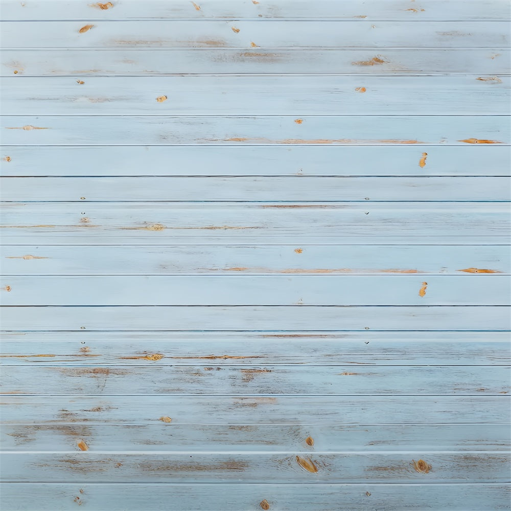 Wood Floor Backdrop Light Blue Chic Wood Floor Backdrop LXX2-254