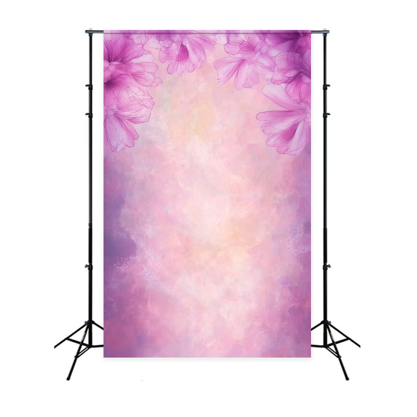 Mother's Day Backdrops Mist Floral Dream Backdrop LXX3-36